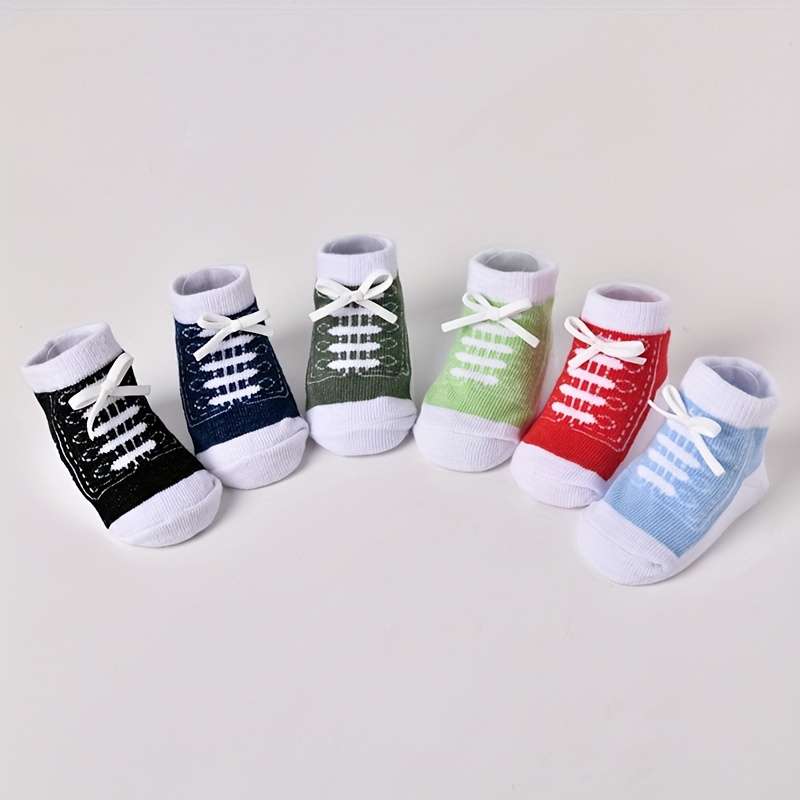 3 Pairs Mixed Colors S High Elastic Socks