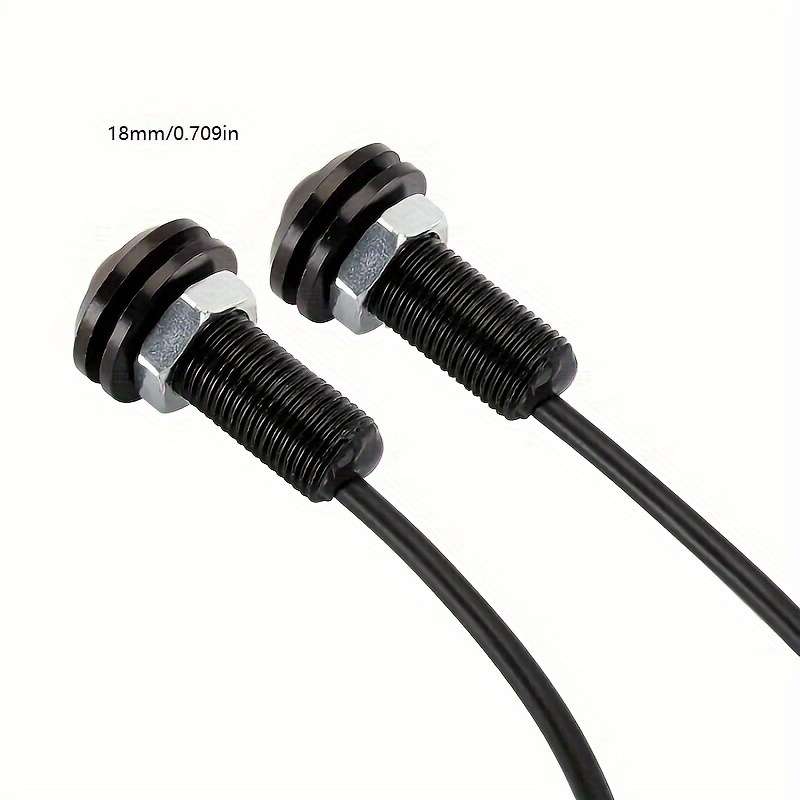 2pcs DC12V 18mm Eagle Eye LED Car Fog Lamp DRL Daytime Running Blub Backup Reverse T