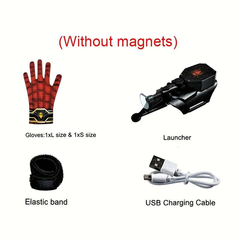 Toy Weapons Color Black Red