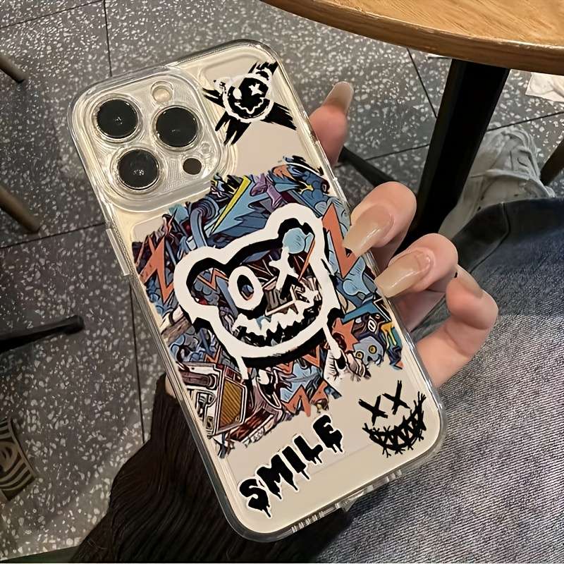 1Pc Transparent For iPhone 13 Phone Case Phone Cover