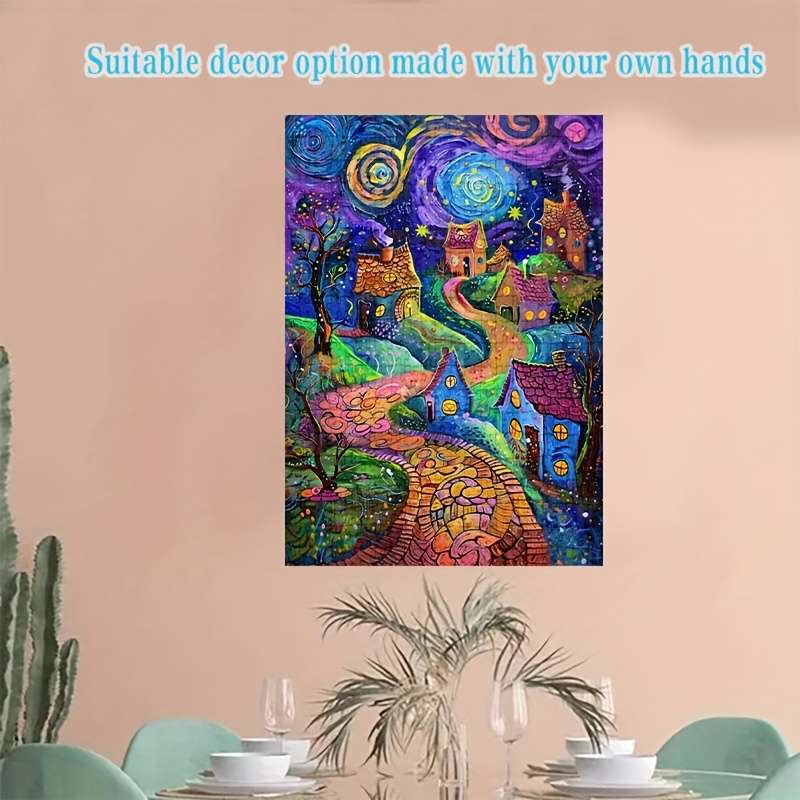 1000pcs creative adult puzzle thick and durable seamless DIY puzzle interesting hig