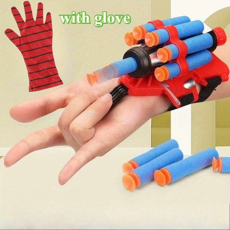 Toy Weapons Color 20Pcs Soft Bullets Set With Glove