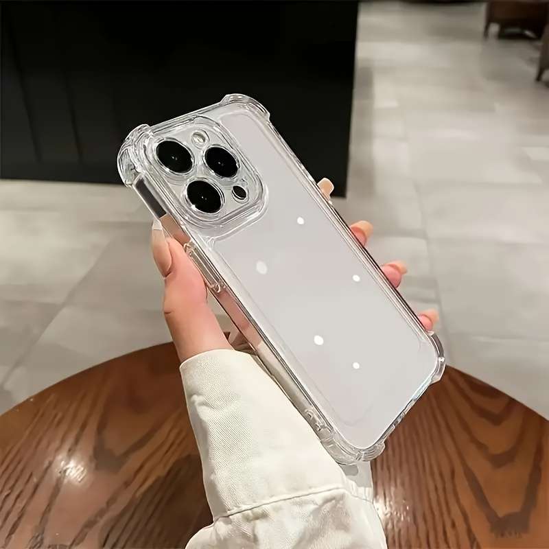1Pc Transparent For iPhone 12 Pro Max High-End Clear Case