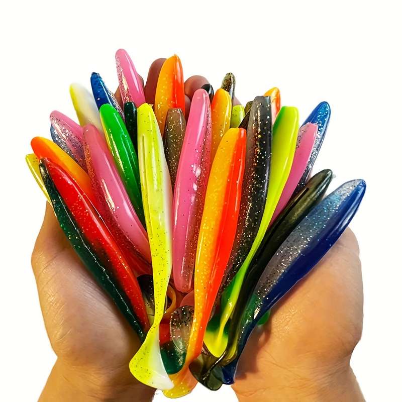 30pcs 5.5cm Silicone Soft Fishing Lures Set