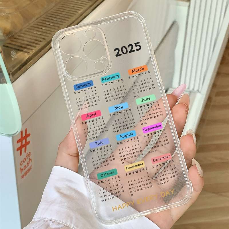 1Pc Transparent For iPhone 13 Mini Phone Case Phone Cover
