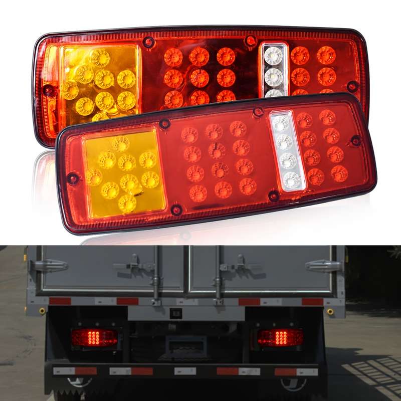 2pcs multipurpose LED car light bulb high brightness truck tail light truck trailer r