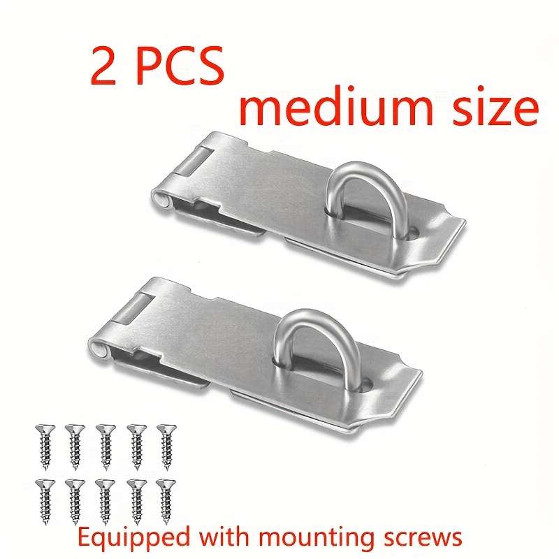 Lock Color Silvery Quantity 2Pcs Large