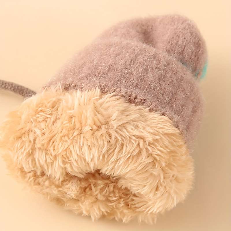 Winter Gloves Color A To Brown Size 1 To 3 Years Old
