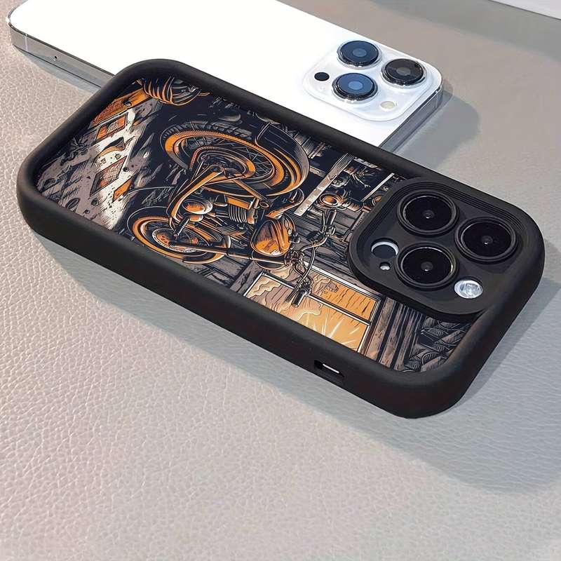 1Pc Black For iPhone 13 Pro Phone Case Phone Cover