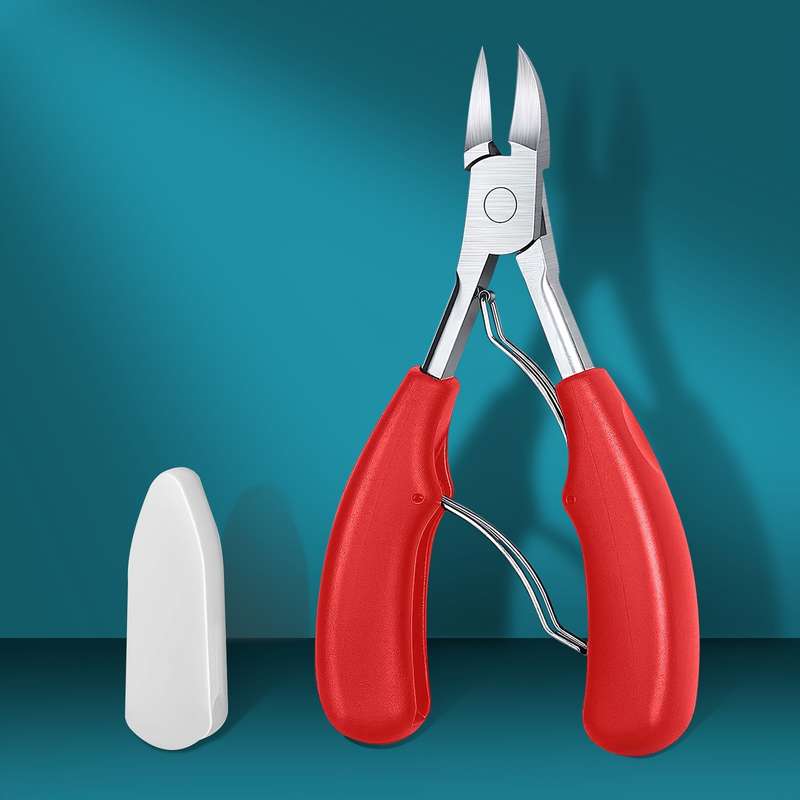 1pc Misscheering Precision Stainless Steel Nail Clippers Sharp Curved Blade for Thick  Ingro