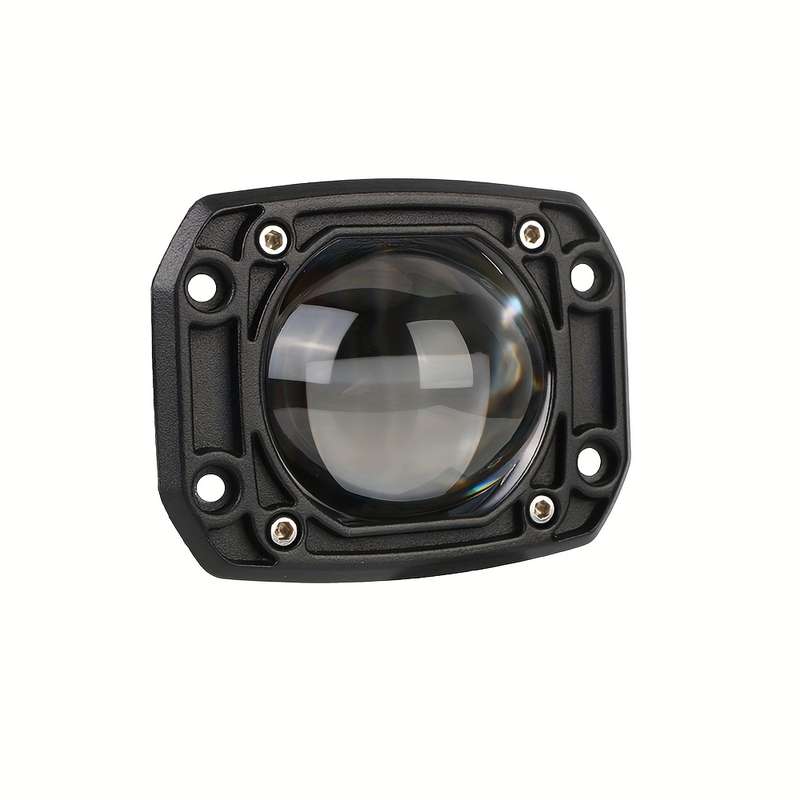 1pc White and Yellow 3-Inch 8D Lens LED Work Light High Brightness Embedded LED Work