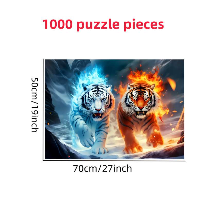 1000 Piece Mini Paper Jigsaw Puzzle