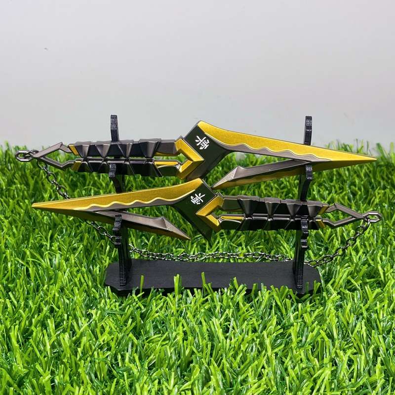 Toy Weapons Color 2Pcs  Yellow Size 6.3Inch  16Cm