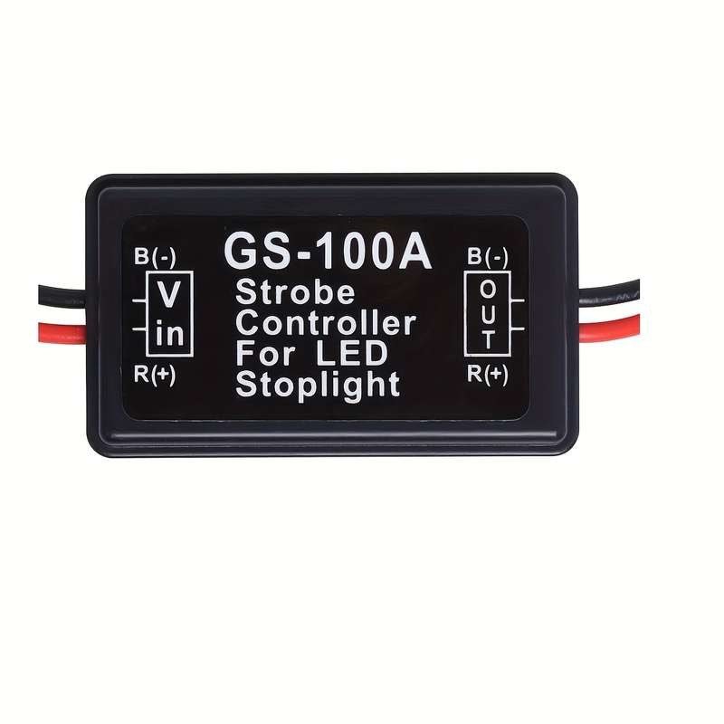 1pc 9-30V Flashing Strobe Blinking Controller Flasher Module for LED Brake Tail Stop