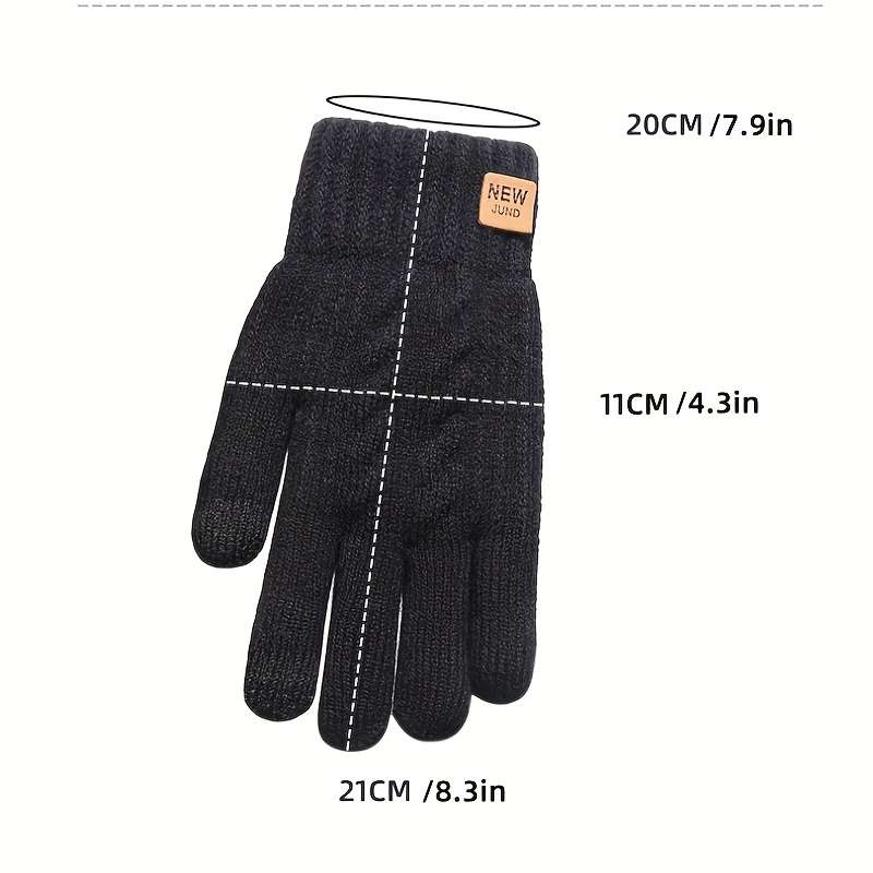 Winter Gloves Color Blue
