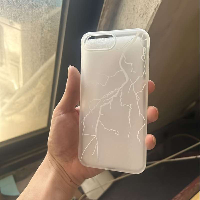 1Pc White For iPhone 11 Phone Case Phone Cover