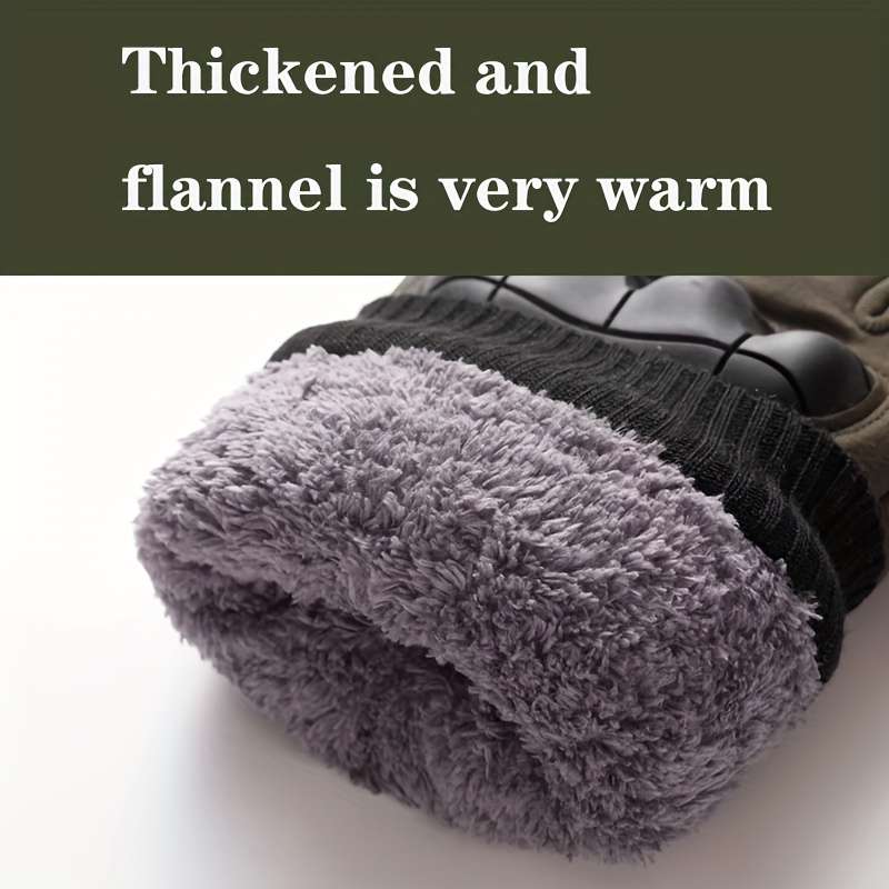 Winter Gloves Color Khaki
