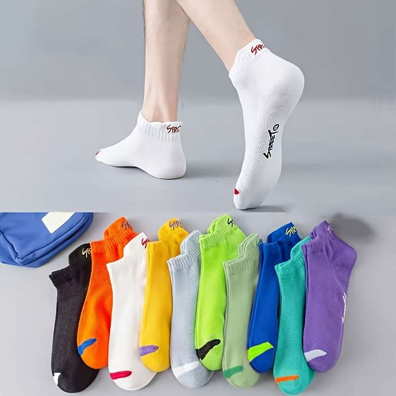 6 Pairs Of Random Mix And Match One Size High Elastic Socks