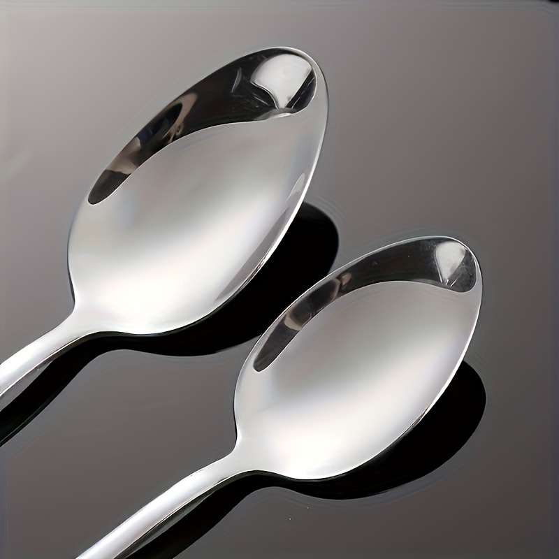 1pc Stainless Steel Spoon Carved Spoon Funny Spoon Coffee Spoon Ice Cream Spoon Tea Spoon