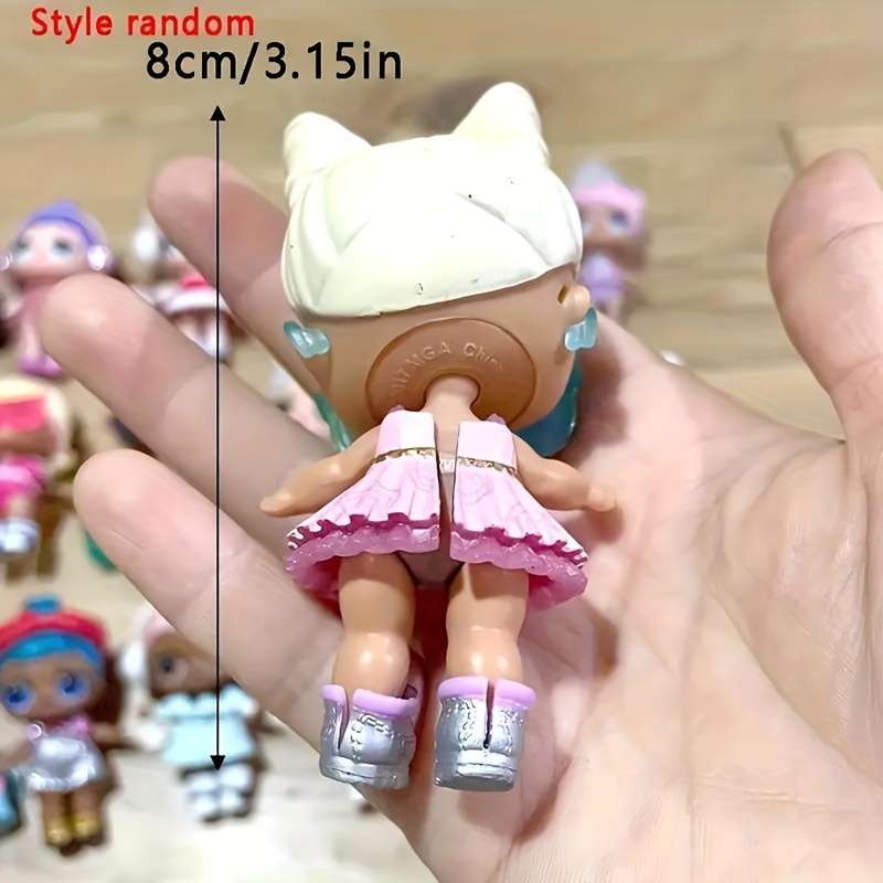 Toy Dolls color Random Quantity 2 dolls  Add   random style