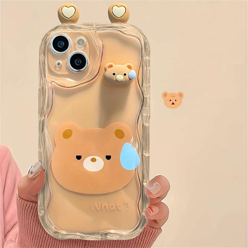 1Pc Pink Red Color For iPhone X Soft Design Phone Case