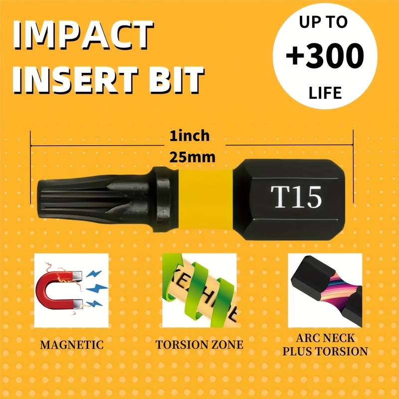 Screwdriver Bit Tool Set Quantity 10Pcs