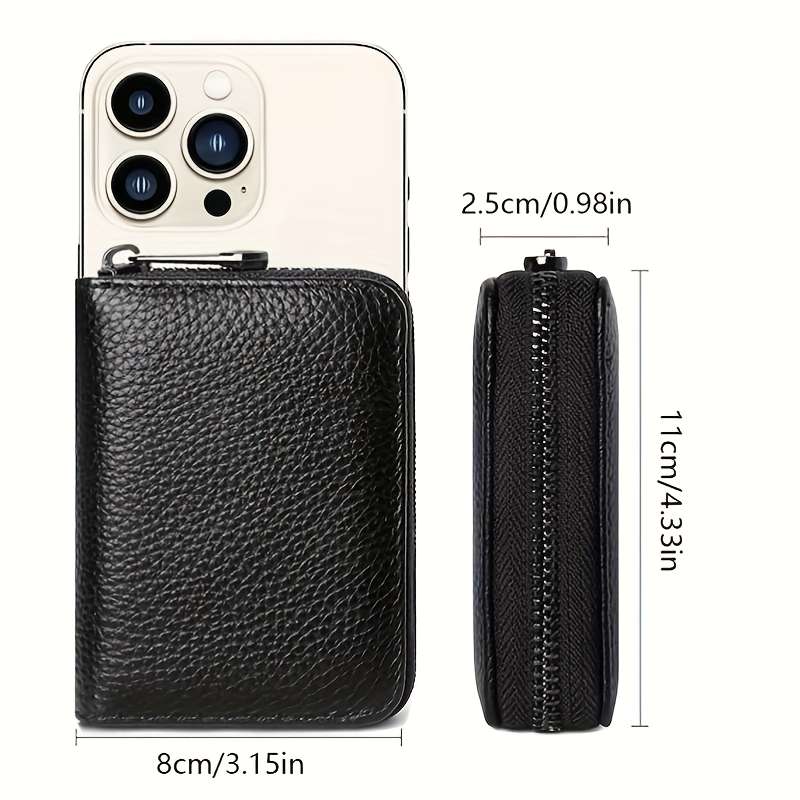 1pc Fashion Bank Card Business Card Wallet Men's Organ Card Holder Credit Card Holder and ID Hold