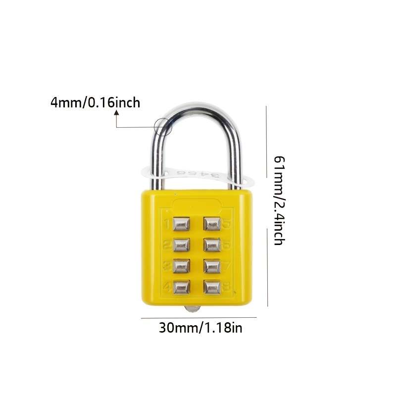 Lock Color Red