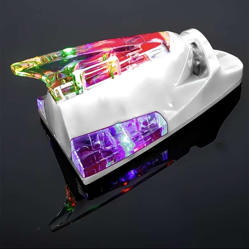1pc Car Shark Fin Warning Light Wind Power LED Flashing Lamp for Car Antenna Signal f
