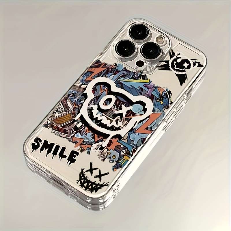 1Pc Transparent For iPhone 13 Phone Case Phone Cover