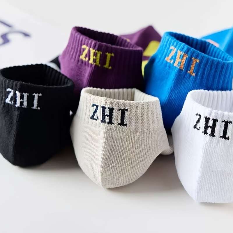5 Pairs Mixed Colors Random One Size High Elastic Socks