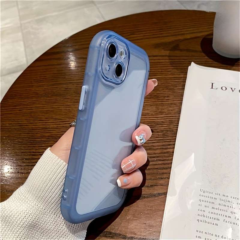 1Pc Transparent For iPhone 14 Plus Phone Case Phone Cover