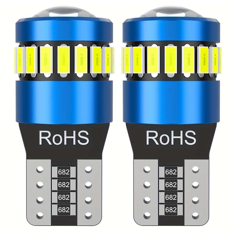 2pcs T10 LED CANBUS decoding Super Bright White Car Interior Side Lights 5W5 12V 5W 1