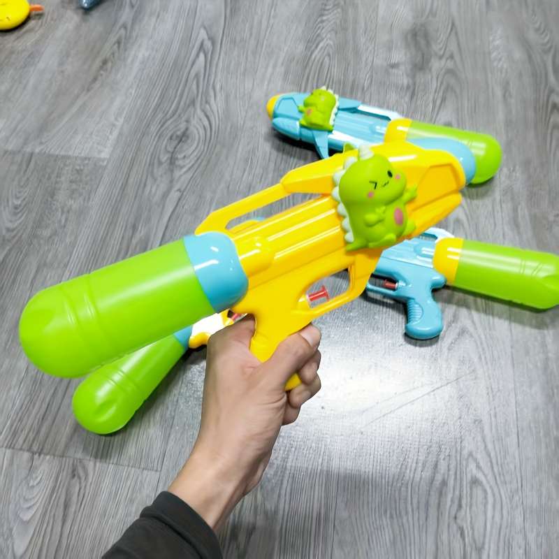 Toy Guns Color  Dinosaur Single Spout Yellow Water Gun