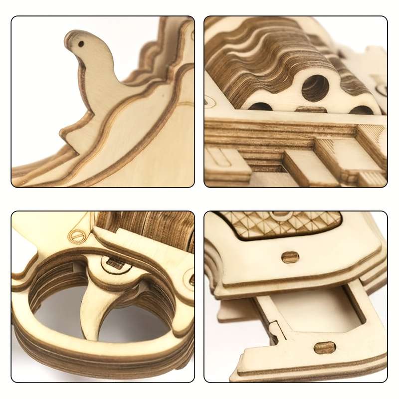 Toy Guns Material Wooden