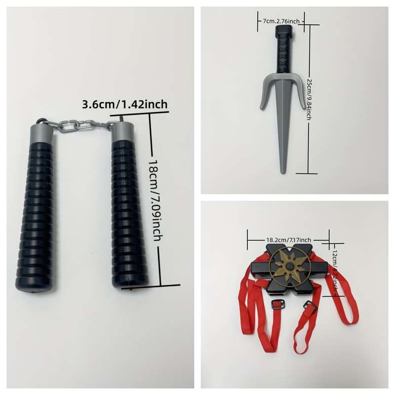 Toy Weapons Quantity 9Pcs