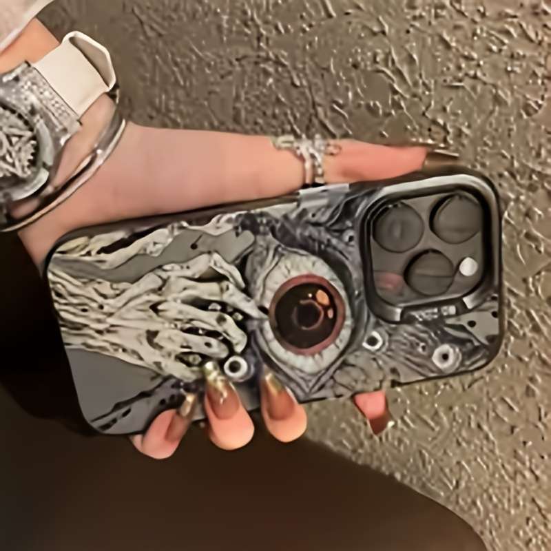 1Pc Black For iPhone 12 Phone Case Phone Cover