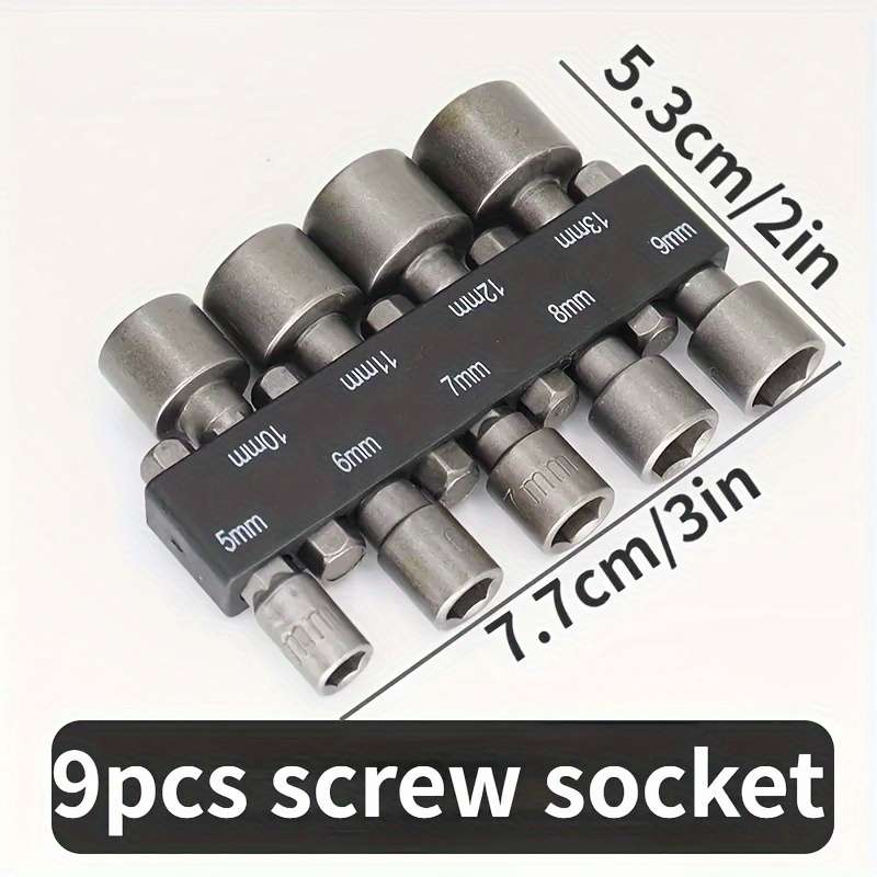 Screwdriver Bit Tool Set Quantity 9Pcs