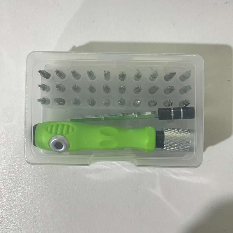 Screwdriver Bit Tool Set Color Green 32Pcs In 1
