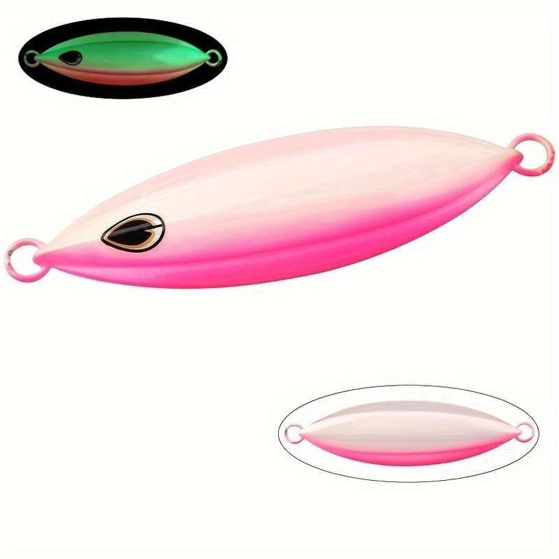 1pc 100g Metal Jig Vib Fishing Lure Sinking Lures For Deep Sea Fishing