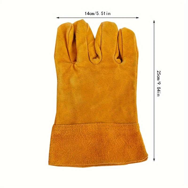 Work Gloves Color Yellow
