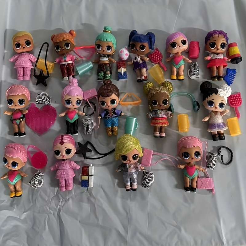 Toy Dolls color Random Quantity 2 dolls  Add   random style