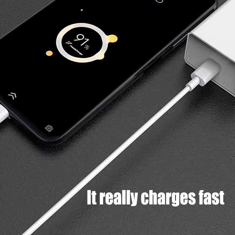 1pc Type-C fast charging data cable 100cm suitable for iPhone 15 iPhone 6 Samsung Huawei Xi
