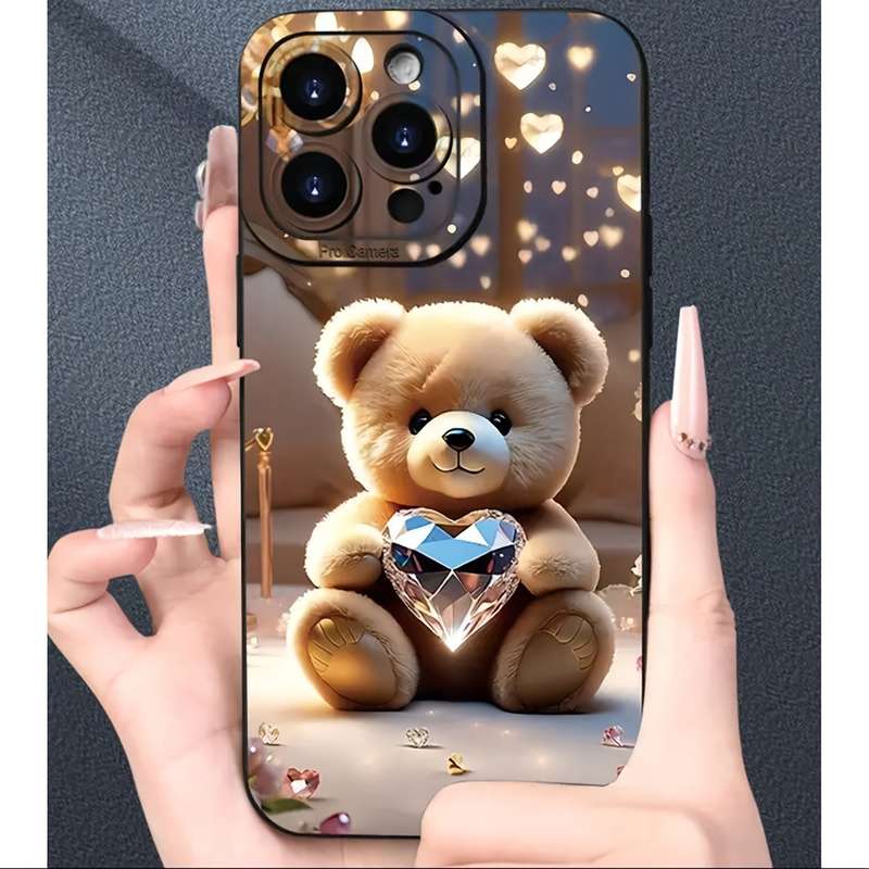 1Pc Black For iPhone 14 Plus Phone Case Phone Cover
