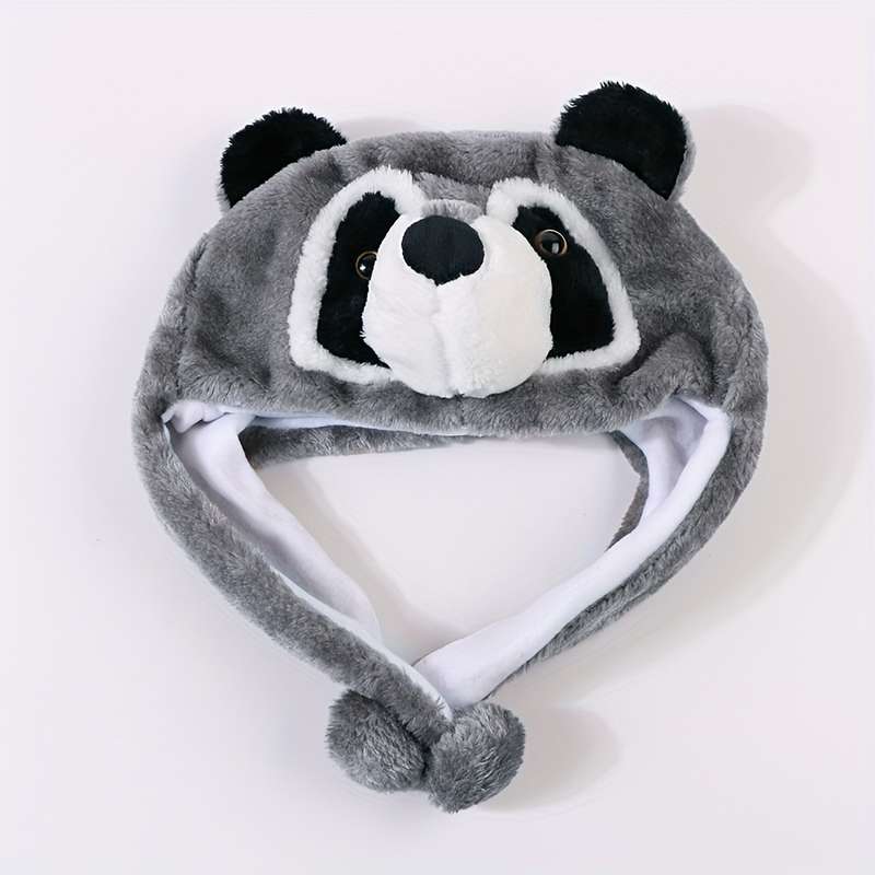 Winter Hat Color Raccoon Size 58Cm  1.90Ft