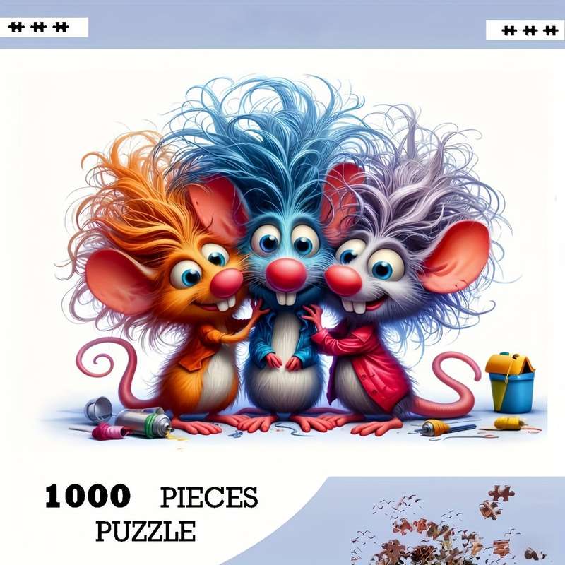 1000 Piece Paper Jigsaw Puzzle For Adults