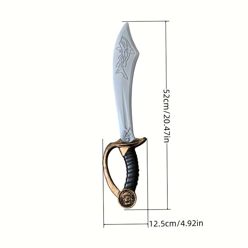 Toy Weapons Color Skull Knife Quantity 1Pc