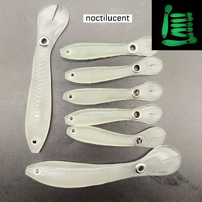 5pcs Bionic Soft Loach Fishing Lures Ultra-Realistic Artificial Baits with Soft Body for Minn