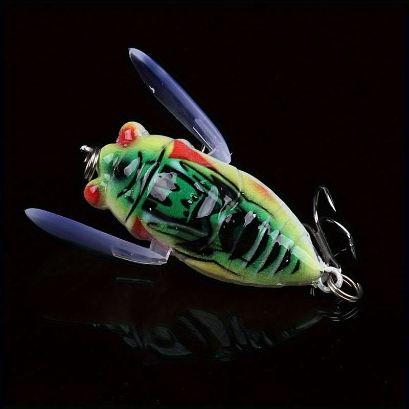 4-Pack Bio-Mimetic Cricket Surface Fishing Bait