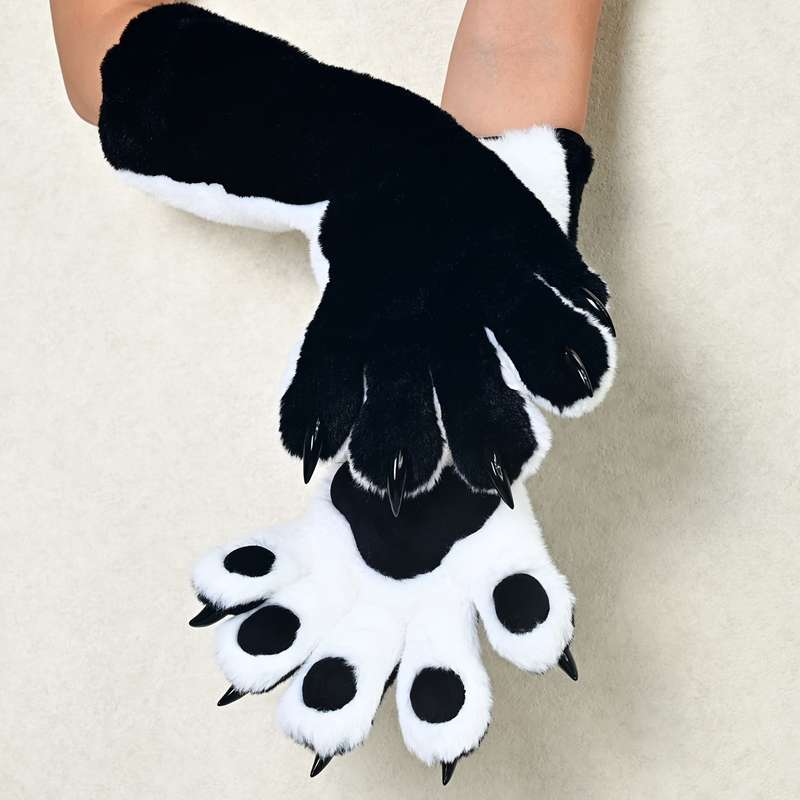 Winter Gloves Color Black